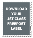 download your 1st class freepost label