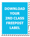 download your 2nd class freepost label